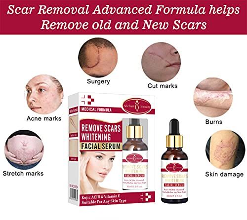 AICHUN BEAUTY Scar Removal Facial Serum Pimples Stretch Marks Face Moisturizing Body Remove Scars Kojic Acid Vitamin E 30ml View Gallery - Pakistan