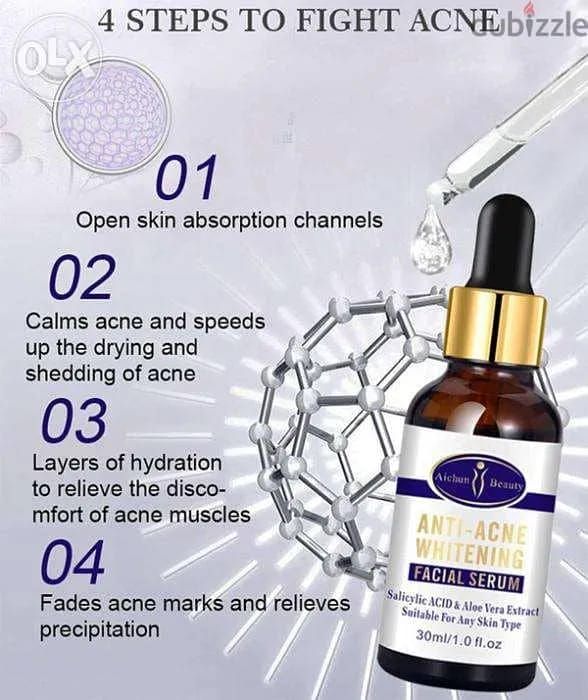 Aichun Beauty Medical Formula Anti-Acne Whitening Facial Serum-30ML View Gallery - Pakistan