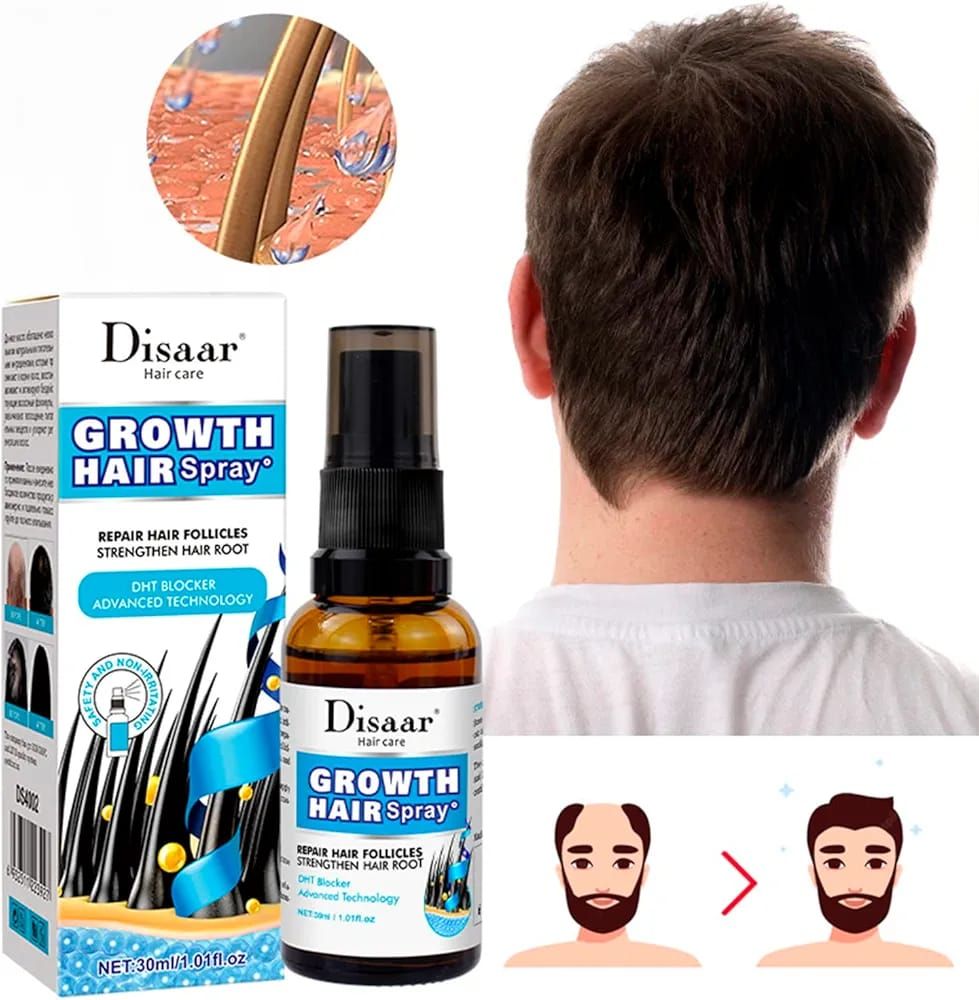 Original Growth Hair Oil Spray Repair Follicles Strengthen Hair Root DHT Blocker Nourishing 30ml View Gallery - Pakistan