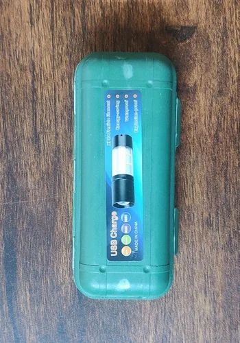 Stainless Steel LED Mini Usb Torch, Mini Pocket Flashlight - White View Gallery - Pakistan