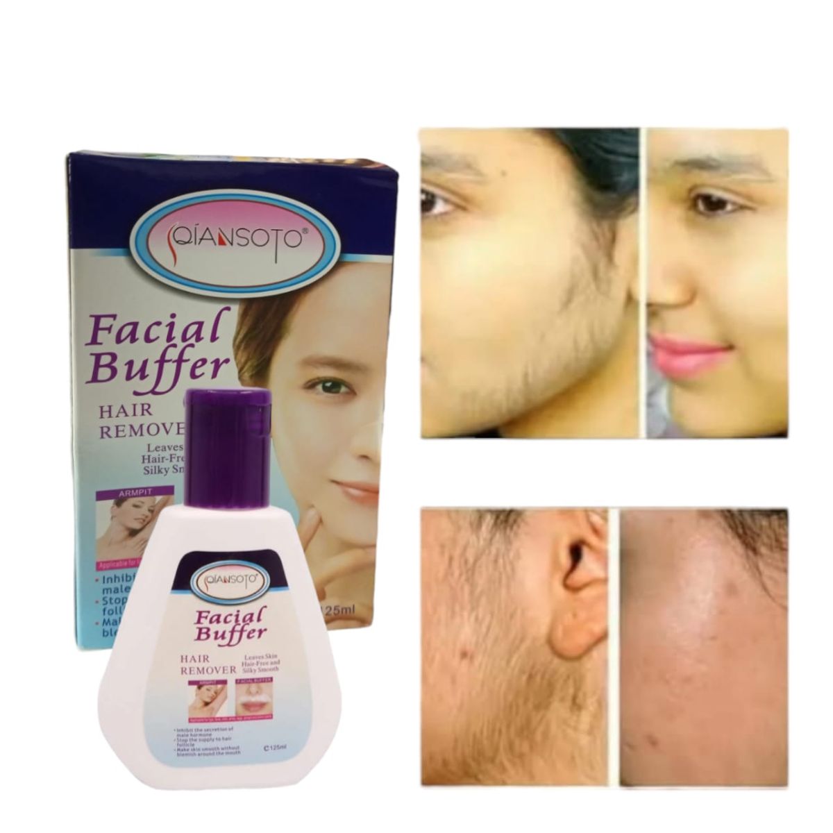 Face hair remover cream  (125ml) View Gallery - Pakistan