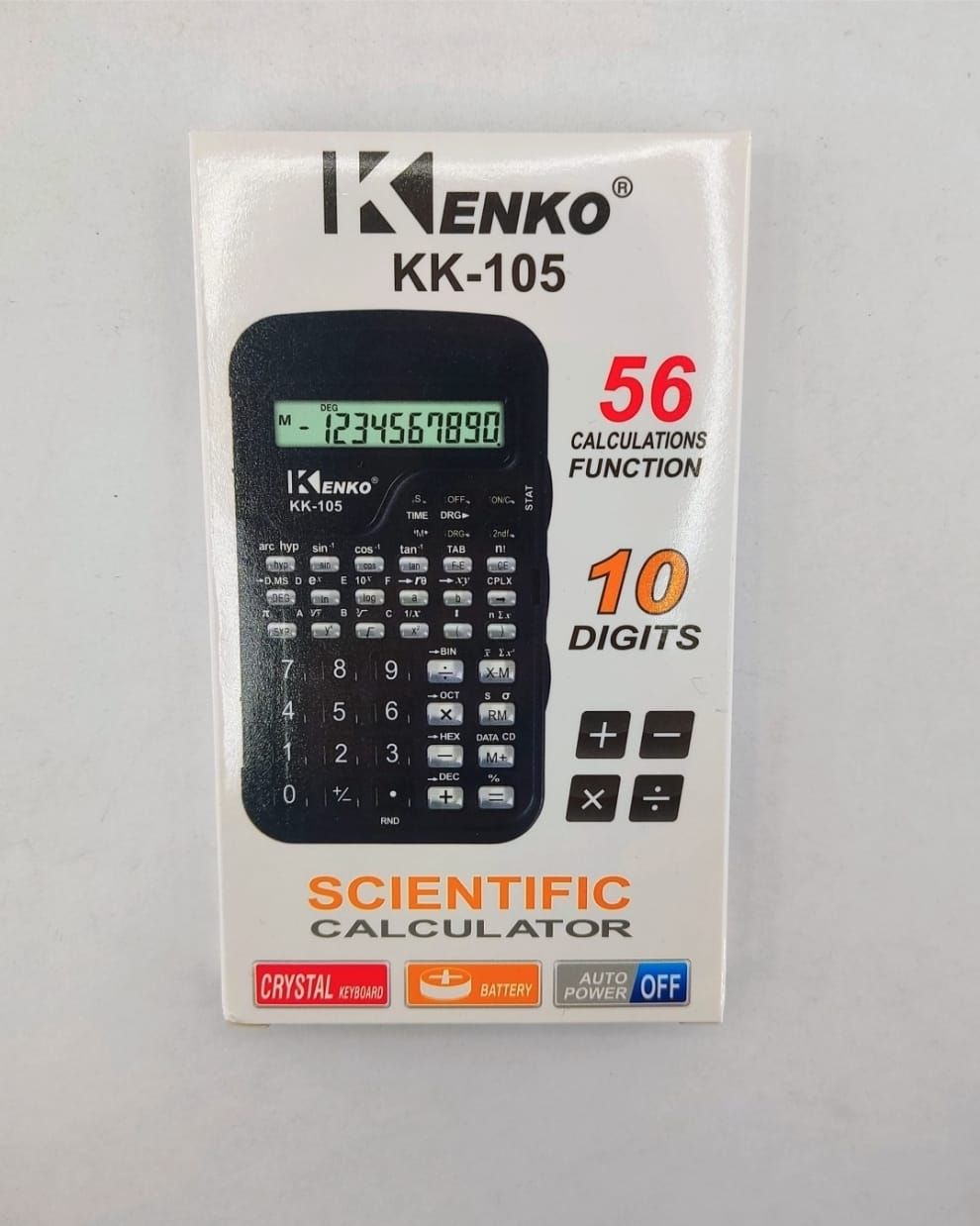 KENKO Scientific Calculator KK-105 function with time View Gallery - Pakistan
