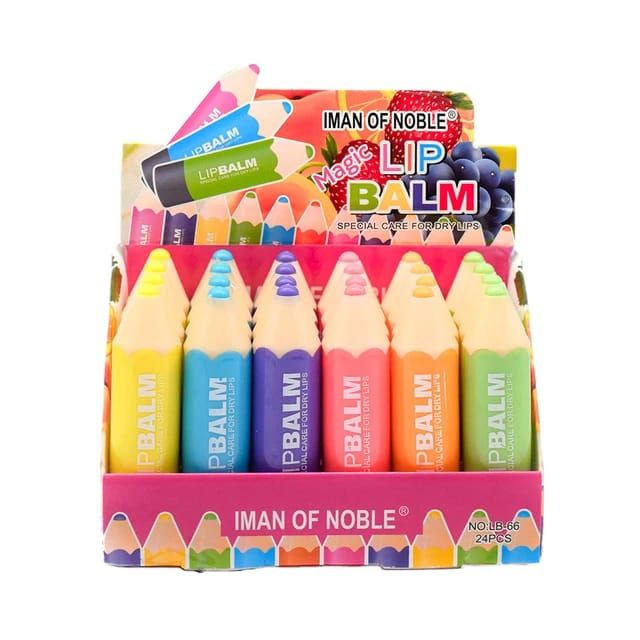( PACK OF 12 ) PENCIL SHAPE LIP BALM View Gallery - Pakistan