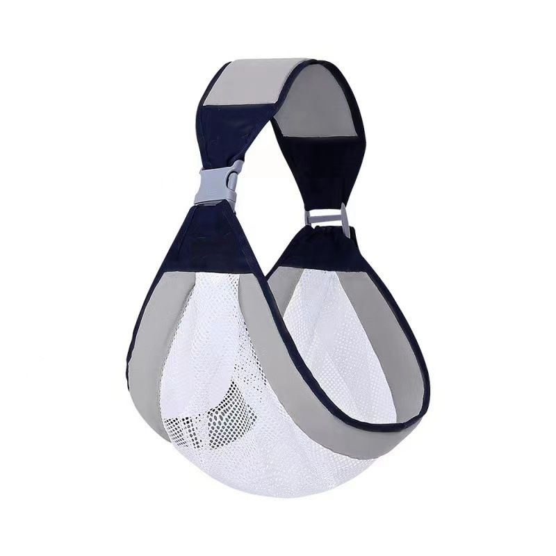 Baby Carrier, Ergonomic Baby Strap one Shoulder Labor-Saving Polyester Baby Half Wrapped Sling (Random Color) View Gallery - Pakistan