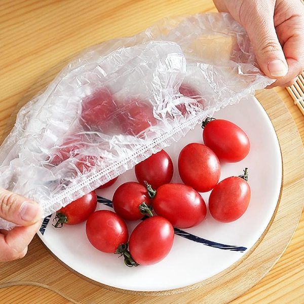 100 Pcs Disposable Food Cover Plastic Shopper Bags View Gallery - Pakistan
