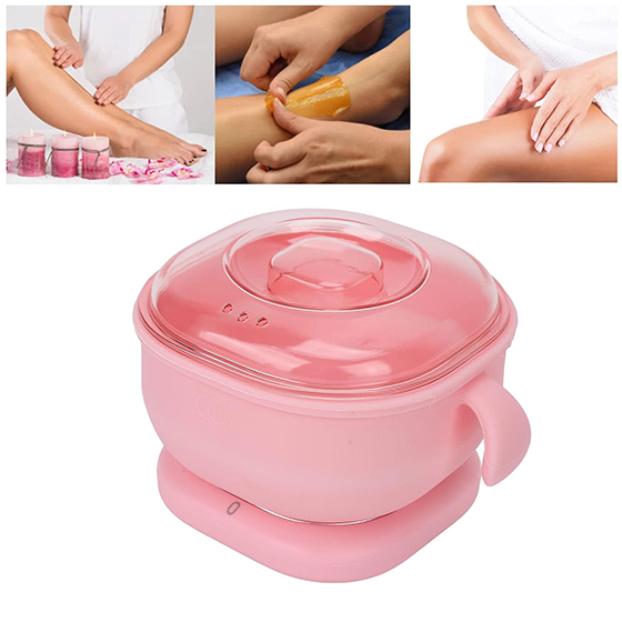 Portable Silicone Wax Warmer | Foldable Wax Heater - Electric (Random color) View Gallery - Pakistan