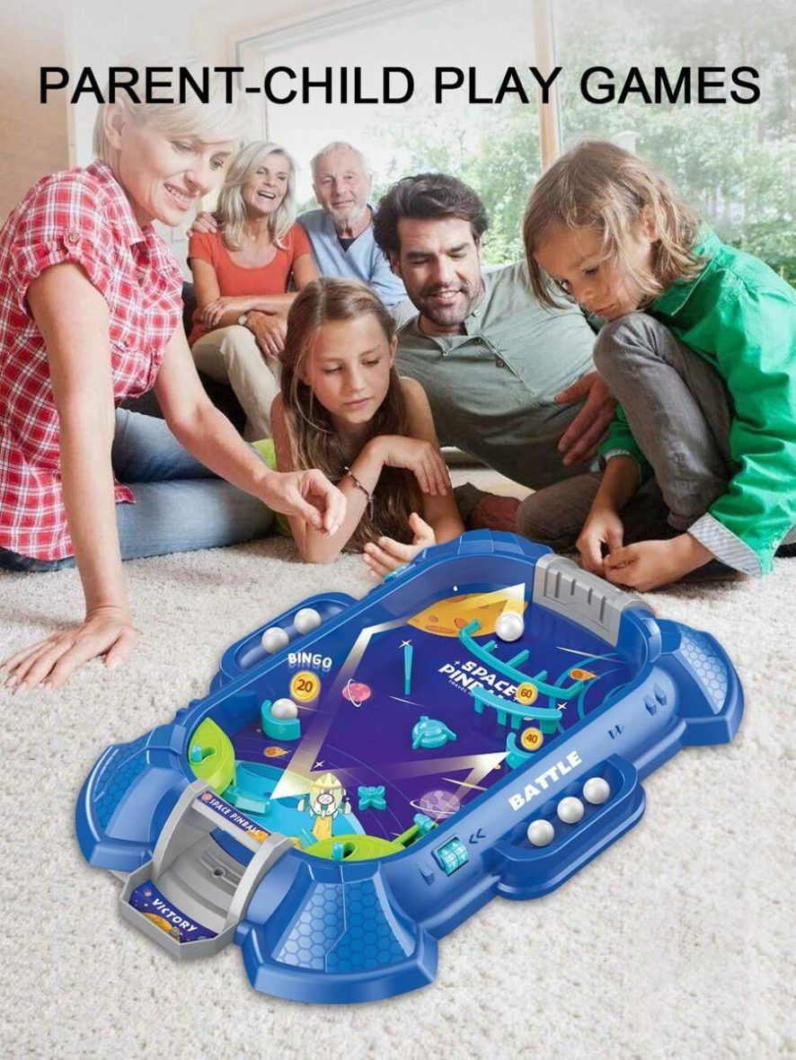 Space Marbles Pinball Table Top Board Game View Gallery - Pakistan