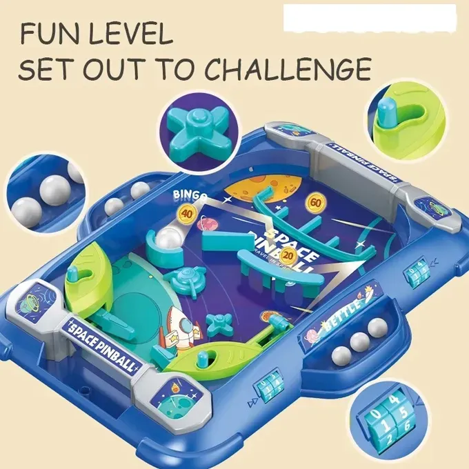 Space Marbles Pinball Table Top Board Game View Gallery - Pakistan