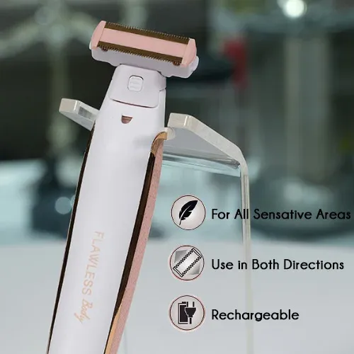 FLAWLESS TOTAL BODY HAIR REMOVER Rechargeable imported best quality View Gallery - Pakistan