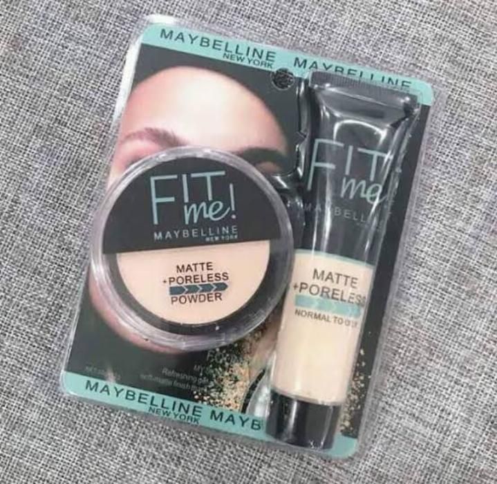 Fit me foundation and face powder gift pack View Gallery - Pakistan