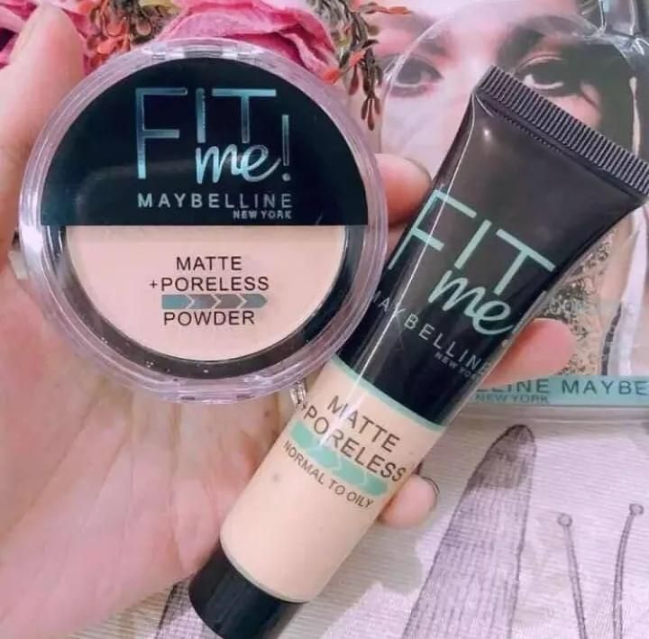 Fit me foundation and face powder gift pack View Gallery - Pakistan