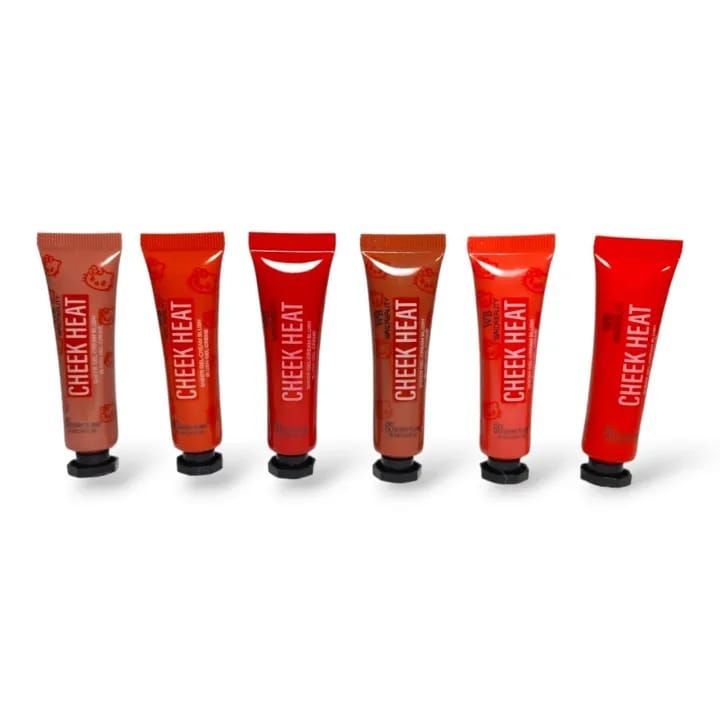 Pack of 6 Cheek Heat Shimmer Gel-Cream Blush, View Gallery - Pakistan