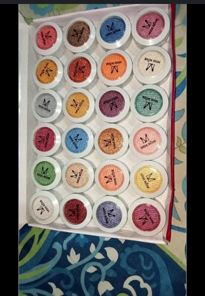 Miss Rose matte and glitter eye shadows View Gallery - Pakistan