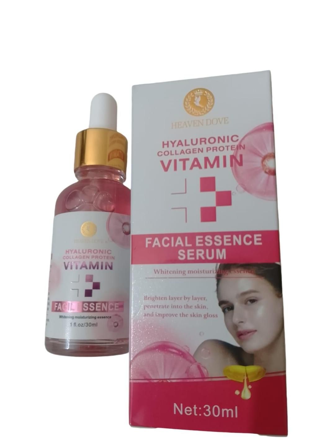 Heaven dove Hyaluronic collagen vitamin serum  (30ml) View Gallery - Pakistan