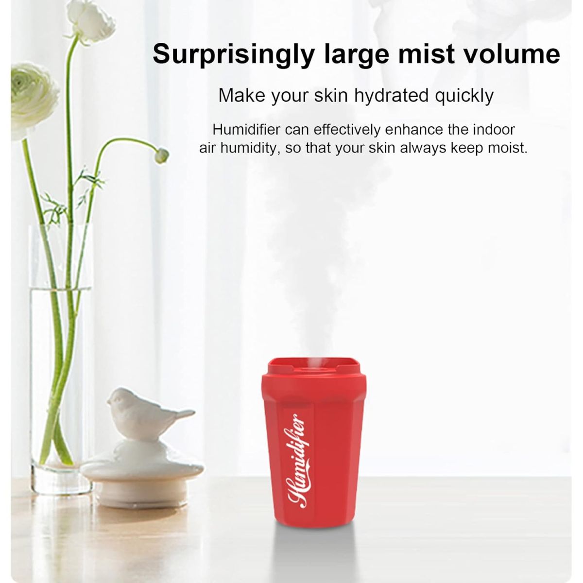 Coke Cup Humidifier Car Home USB Aroma Diffuser Summer Flame Air Coke Cup Cool Mist Bedroom Study Room Mini Humidifier  (random color) View Gallery - Pakistan