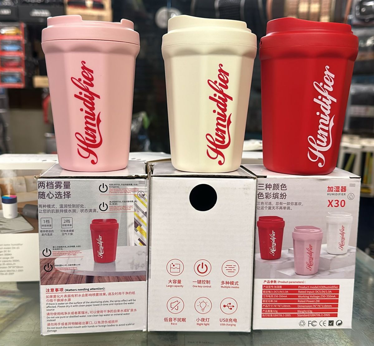 Coke Cup Humidifier Car Home USB Aroma Diffuser Summer Flame Air Coke Cup Cool Mist Bedroom Study Room Mini Humidifier  (random color) View Gallery - Pakistan