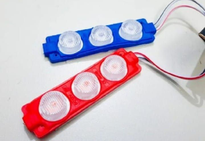 Red and Blue Flasher Light Universal Product For Car and Motorcycle View Gallery - Pakistan