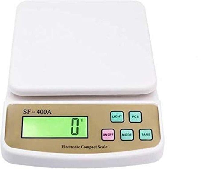 Weight Scale 1 Gram To 10 Kg | Digital Mini Kitchen Weighing Scale Machine (Cell Operated) View Gallery - Pakistan