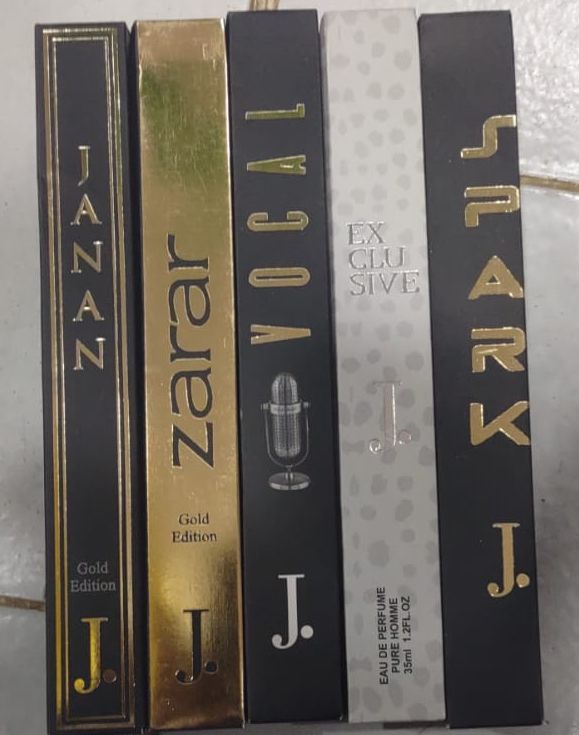 Pack of 20 - J. Pen Perfume set | Junaid Jamshed Multi Fragrance Pencil Pocket Perfume View Gallery - Pakistan