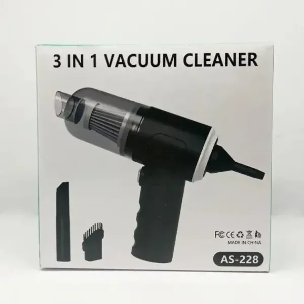 3 In 1 Portable Vacuum Cleaner Wireless Hand-held Cleaning For Car Home (As 228) View Gallery - Pakistan