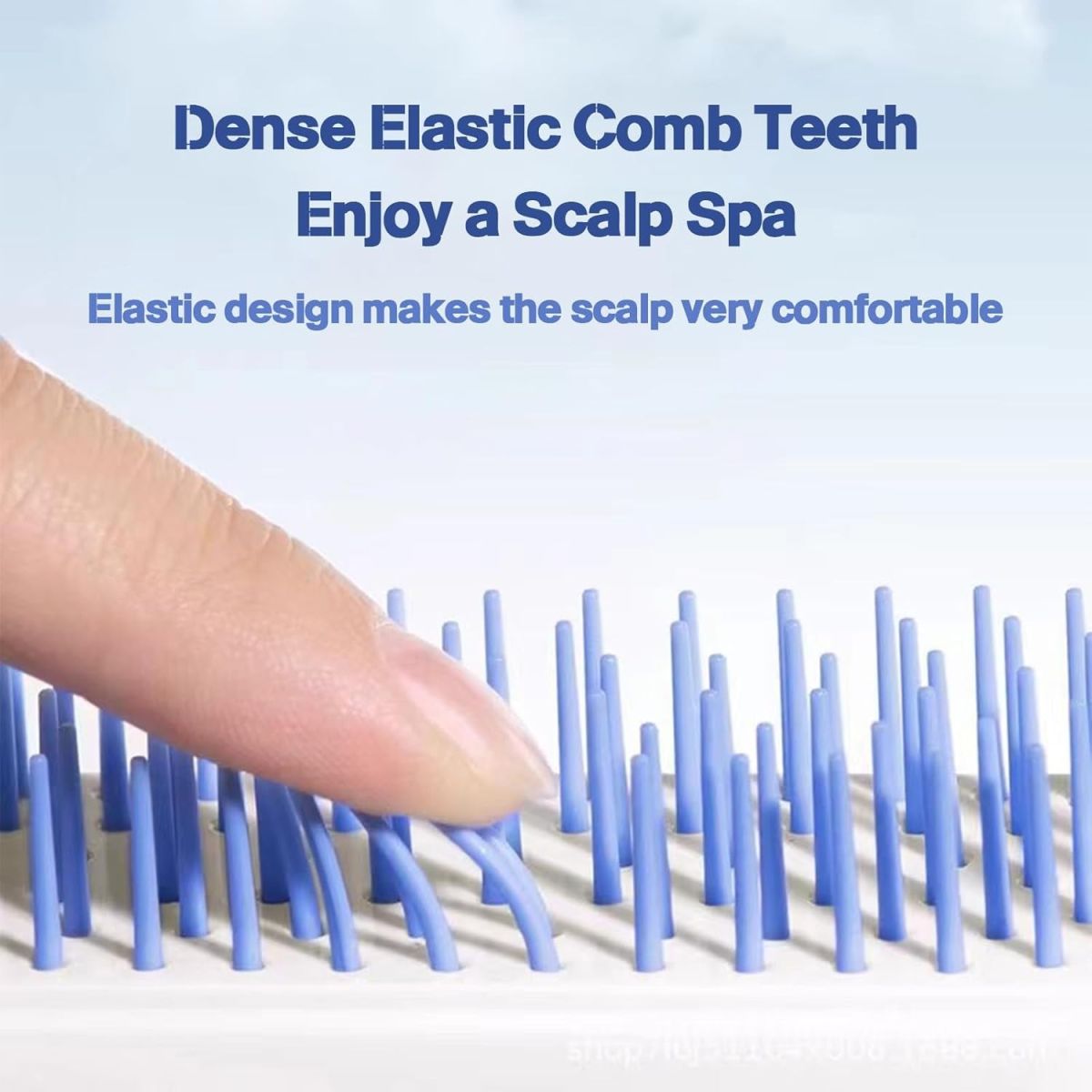 Self Cleaning Magic hair brush, One-click Cleaning Telescopic Hair Comb –  (random Color) View Gallery - Pakistan