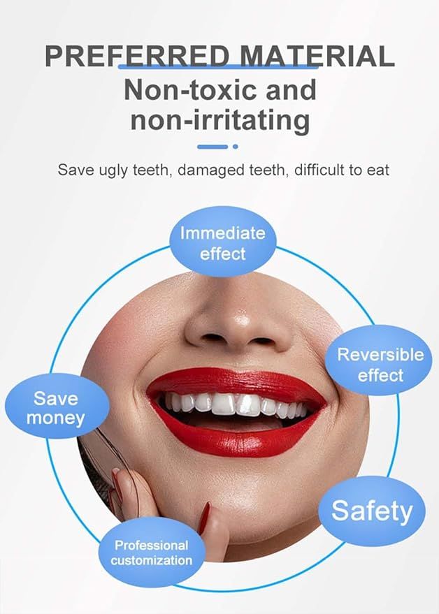 Snap On Smile - Veneers Teeth for Men and Women - Moldable False Artificial Braces Teeth View Gallery - Pakistan
