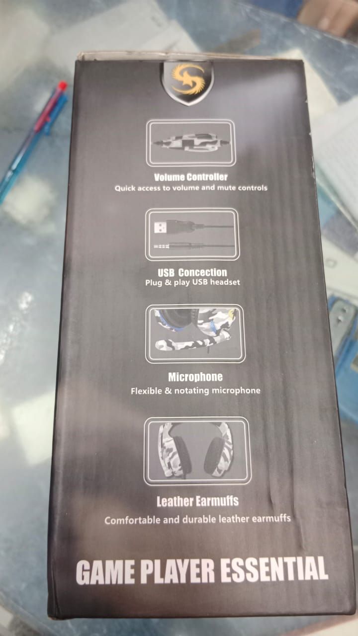 Gaming Headphone T176 Single Pin with Light View Gallery - Pakistan