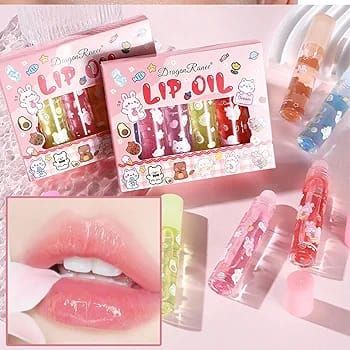pack of 6 Lip Oil for winters  Glossy lips View Gallery - Pakistan