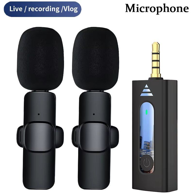 ULTIMATE K35 Professional Vlogging High Quality Collar Wireless Microphone View Gallery - Pakistan