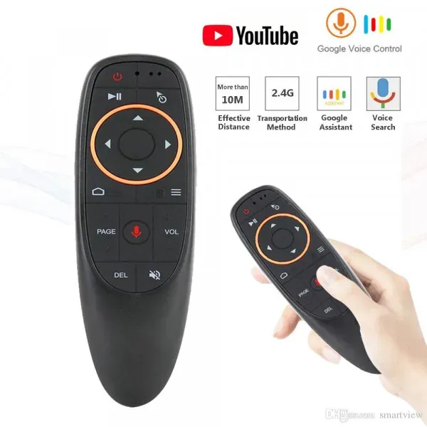 Wireless Air Mouse With Voice Control YouTube, Netflix For Android mobile and Smart TV and tablets View Gallery - Pakistan