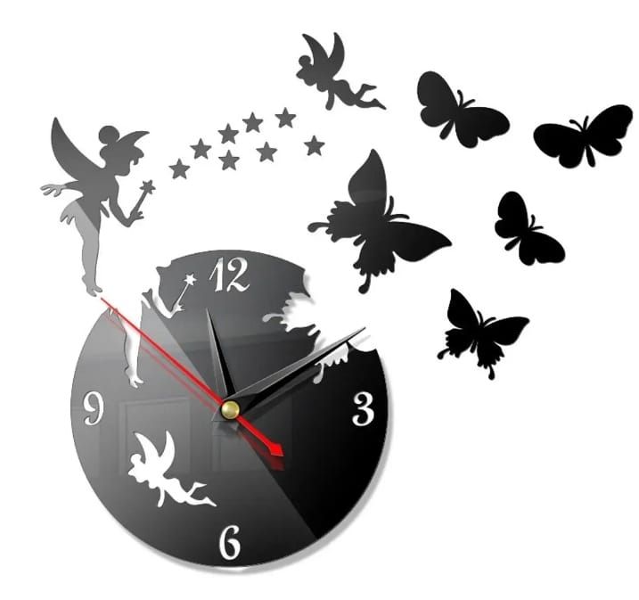 3d wall clock Wooden Wall Clock