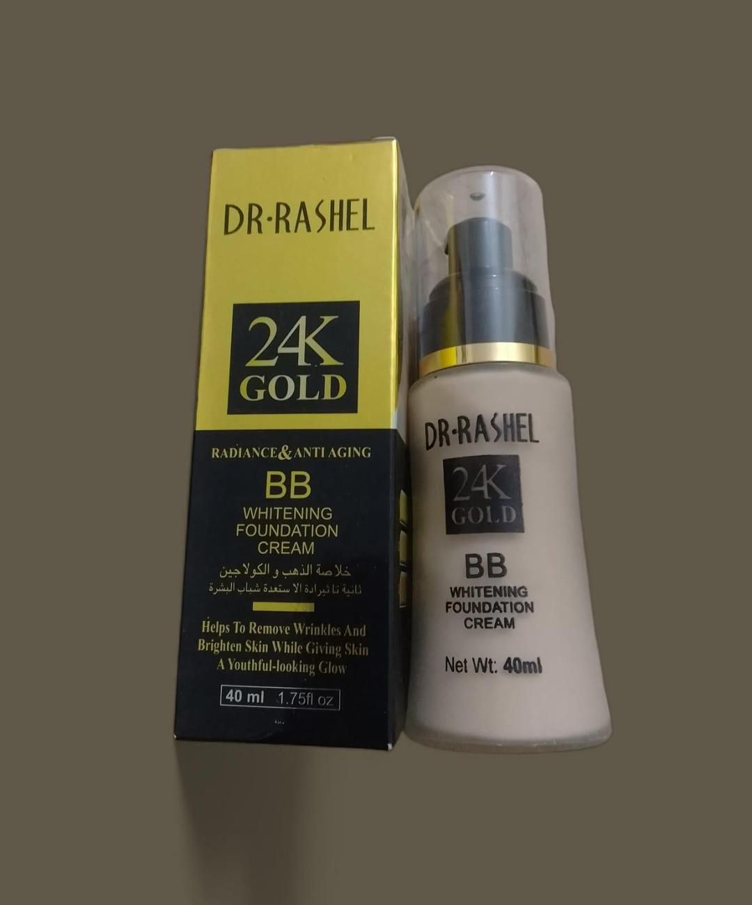 24k Gold Dr Rashel Foundation  (40 Ml) View Gallery - Pakistan
