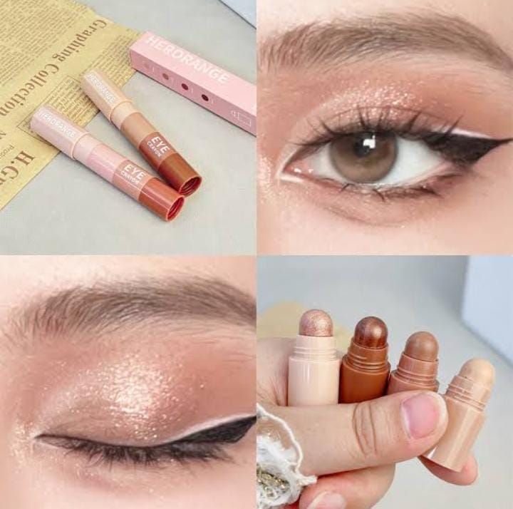 (one pcs ) 4 in 1 eye makeup pen (random color)  without box View Gallery - Pakistan