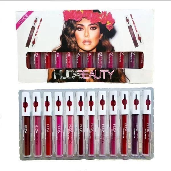 Pack of 6 glossy lipgloss  Matte Finish