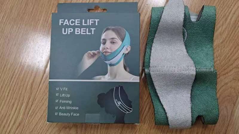 V Fit Face Slimming Belt - Face Lift Up Belt (With Box) View Gallery - Pakistan