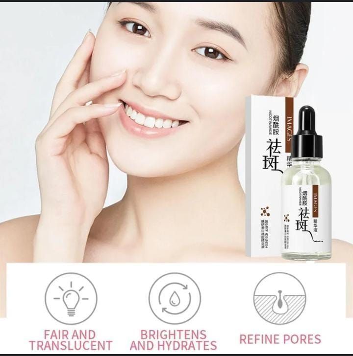 Freckle Removal Serum Face Serum Facial Moisturizing Liquid Hydrating Skin Care Whitening (30 ML) View Gallery - Pakistan