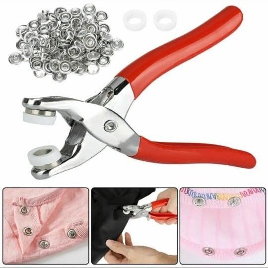 Metal Hand Press Tich Button Machine metal good quality - 50 PCs button View Gallery - Pakistan