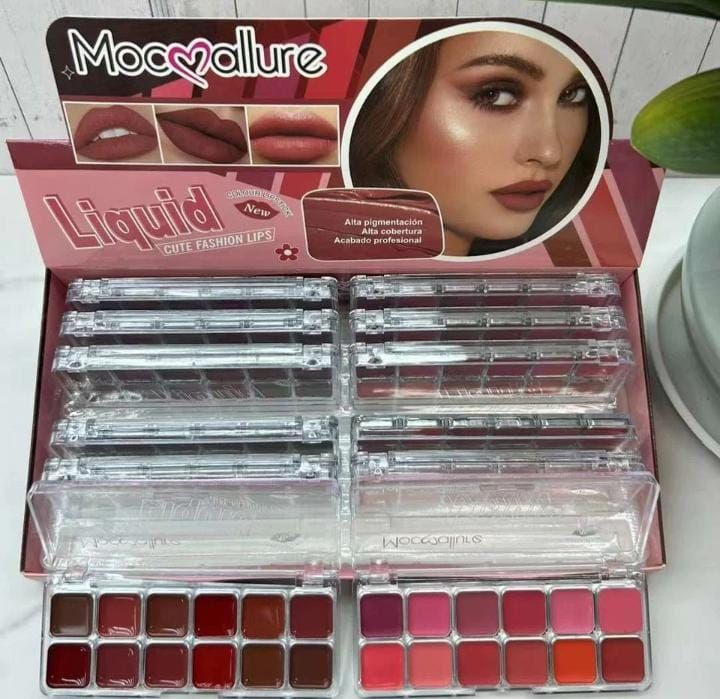 Mocallure Lipstick and Blush palette View Gallery - Pakistan