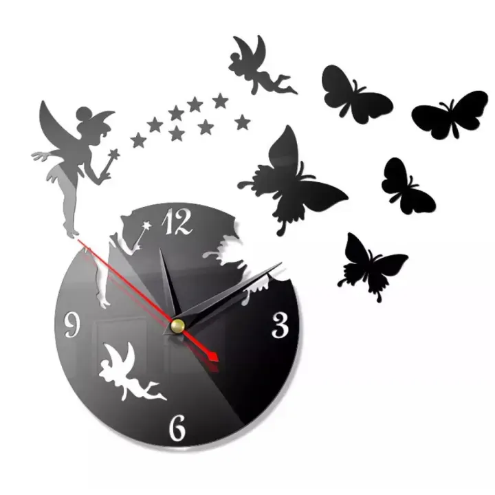 3d wall clock with light Wooden Clock With Light And Premium Design View Gallery - Pakistan