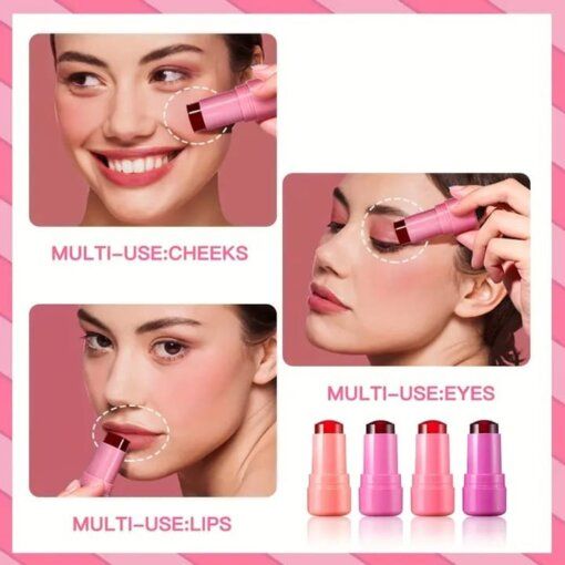 Pack Of 4 Pcs Romantic May Jelly tint Blush Stick View Gallery - Pakistan