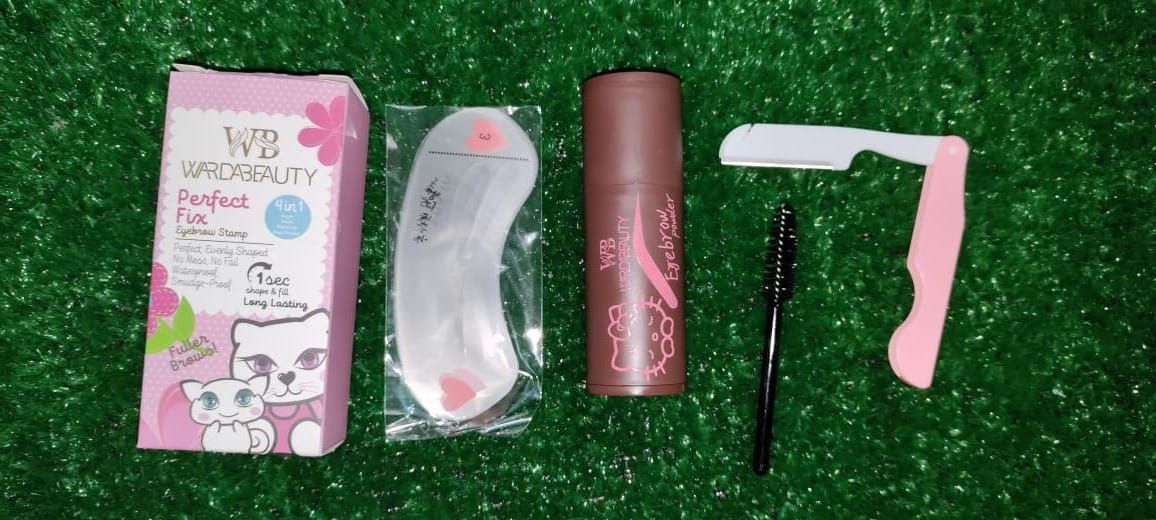 3 in 1 Eye brow Deal eyebrow stamp, Eye brow pencil, eyebrow razor tinkle View Gallery - Pakistan
