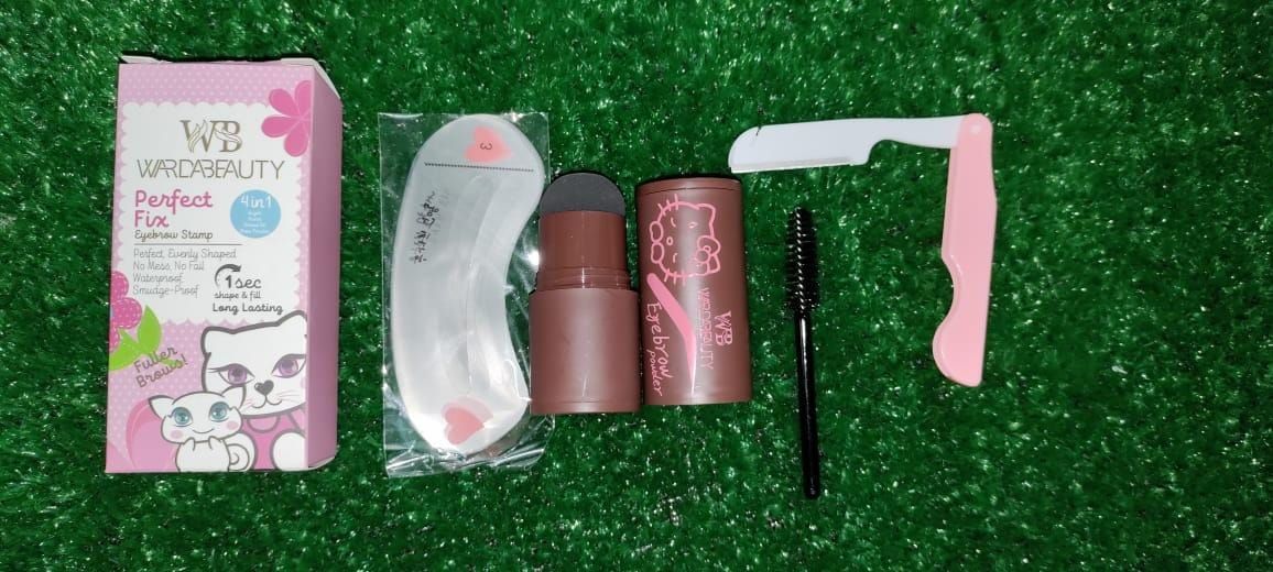 3 in 1 Eye brow Deal eyebrow stamp, Eye brow pencil, eyebrow razor tinkle View Gallery - Pakistan