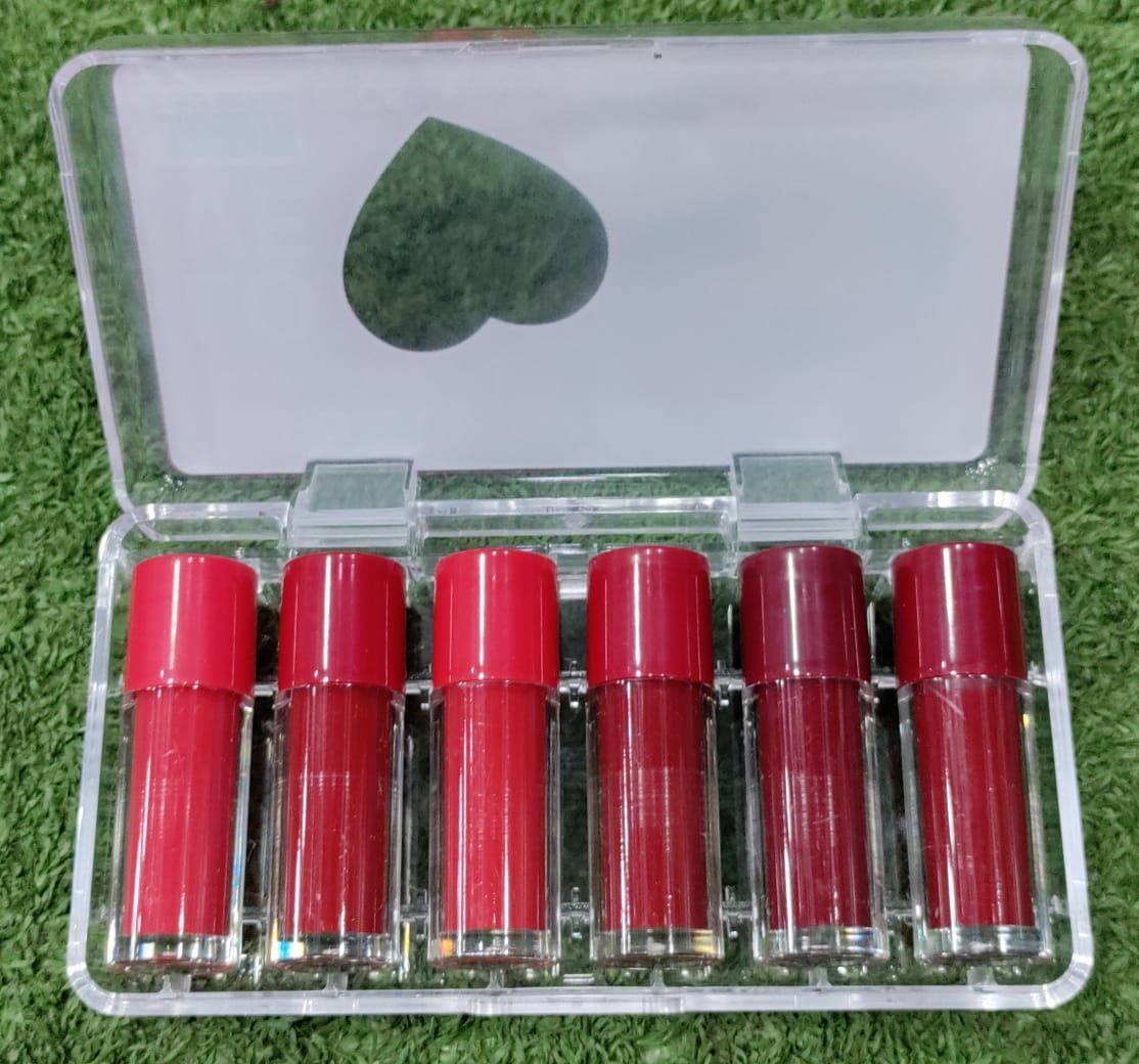Pack of 6 Romantic Empire Love High Pigment Lipgloss View Gallery - Pakistan