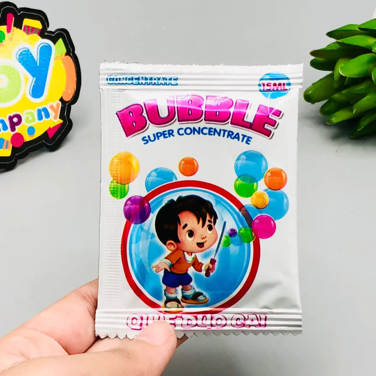 Pack of 5 - CONCENTRATE BUBBLE GUN LIQUID SACHET - 15 ML View Gallery - Pakistan