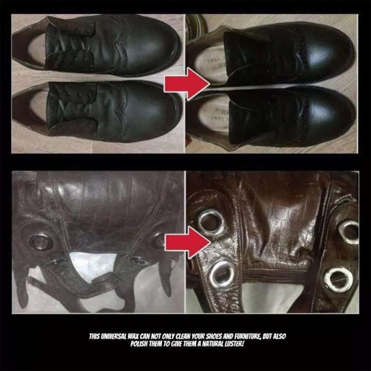 Leather Maintain Repair Cream Polish Restore Shine Moisturizing Care for Leather Products Shoe Bag Car Seat (100 Gm)(without sponge) View Gallery - Pakistan