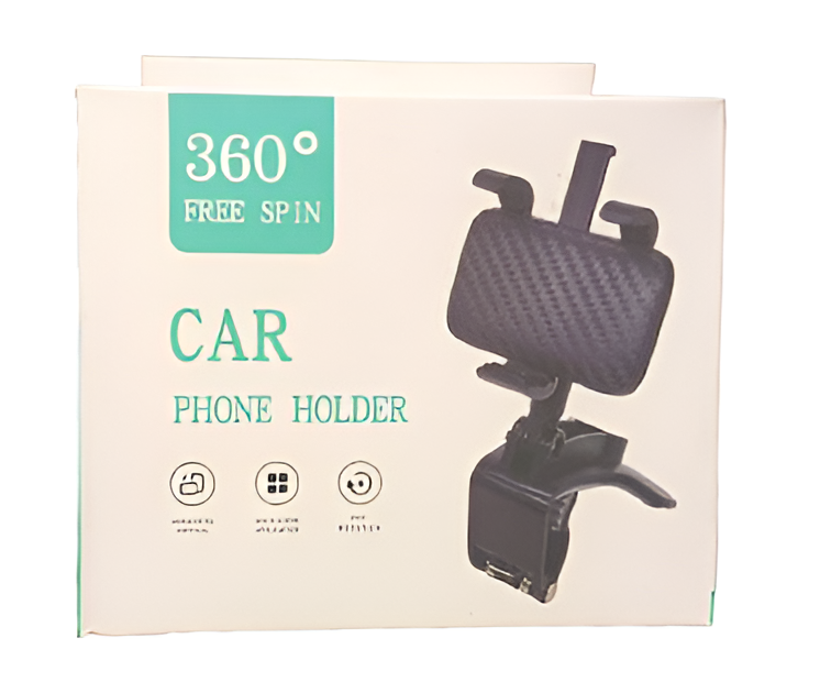 CAR Smart Phone Holder - 360 Free Spin | 360° Mobile Holder Foldable | 360° Rotateable Strong Grip Mobile Holder for Cars View Gallery - Pakistan