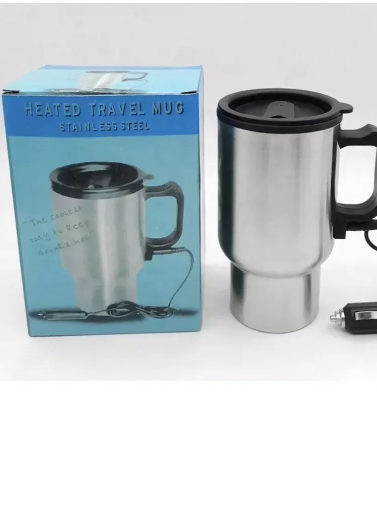 12 Volts 450 ml Heated Travel Mug Coffee /Tea/Soup Cup Car Charging Electric Kettle View Gallery - Pakistan
