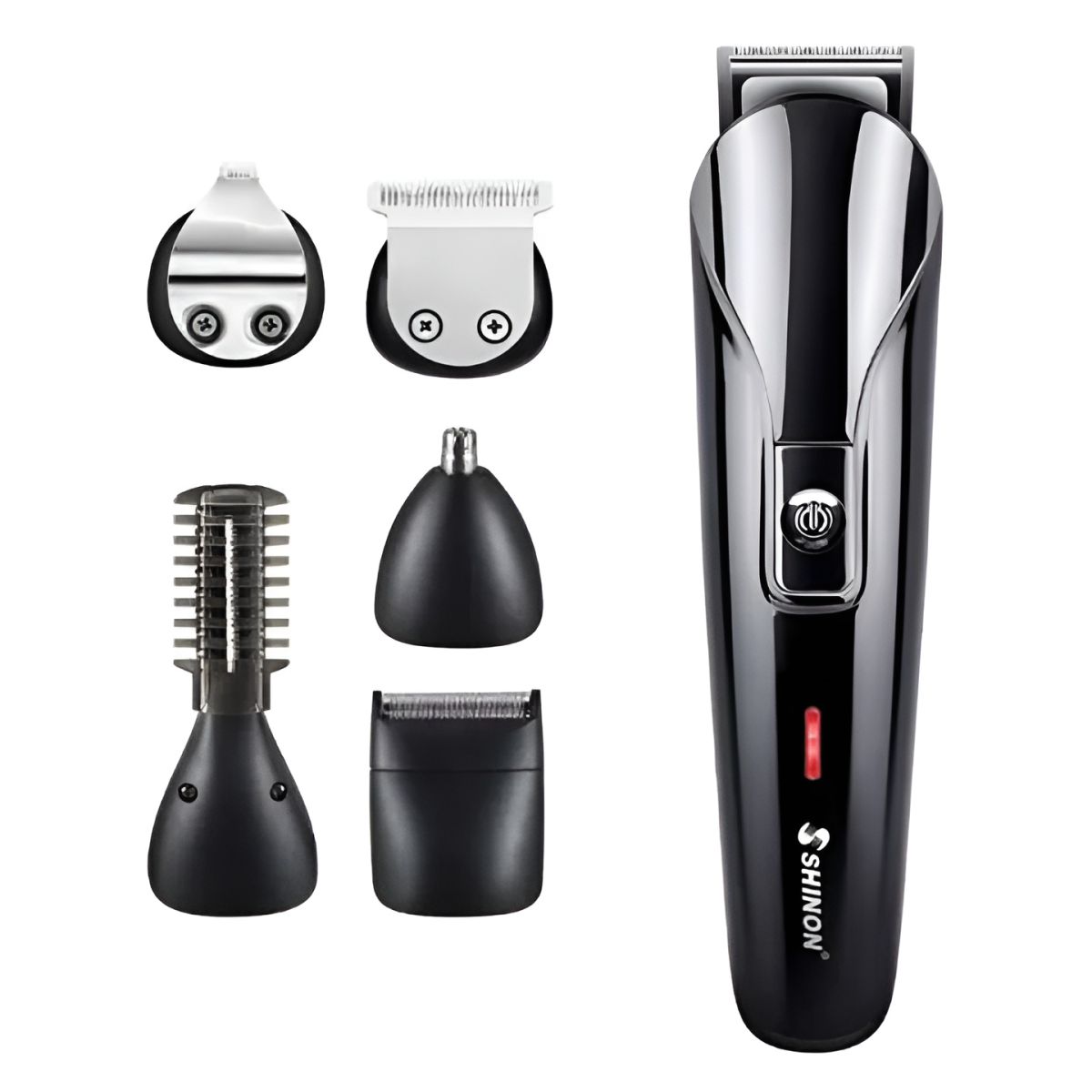 SHIINON SH-1711, Face, Hair and Body - Multi Grooming Kit sh 1711 Hair Trimmer, Beard Trimmer, Ear &amp;amp; Nose Trimmer Head Shaver Full Body Grooming Kit (random color)