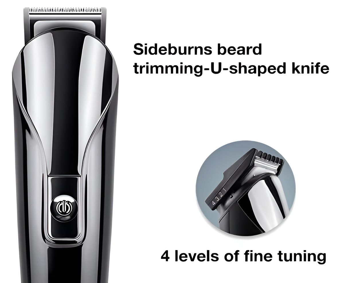 SHIINON SH-1711, Face, Hair and Body - Multi Grooming Kit sh 1711 Hair Trimmer, Beard Trimmer, Ear &amp; Nose Trimmer Head Shaver Full Body Grooming Kit (random color) View Gallery - Pakistan