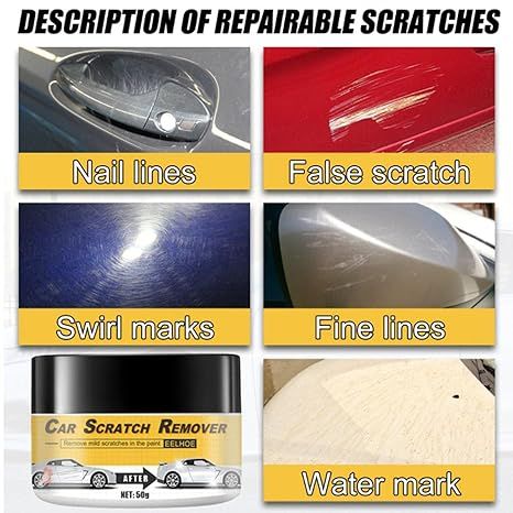 Scratch Repair Cream Efficient Cleaning Car Detailing Scratch Repair Wax View Gallery - Pakistan
